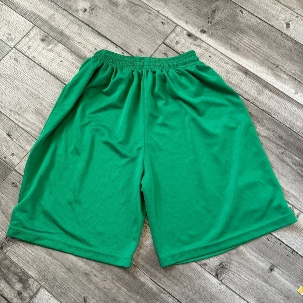Green Youth Nike Athletic Shorts